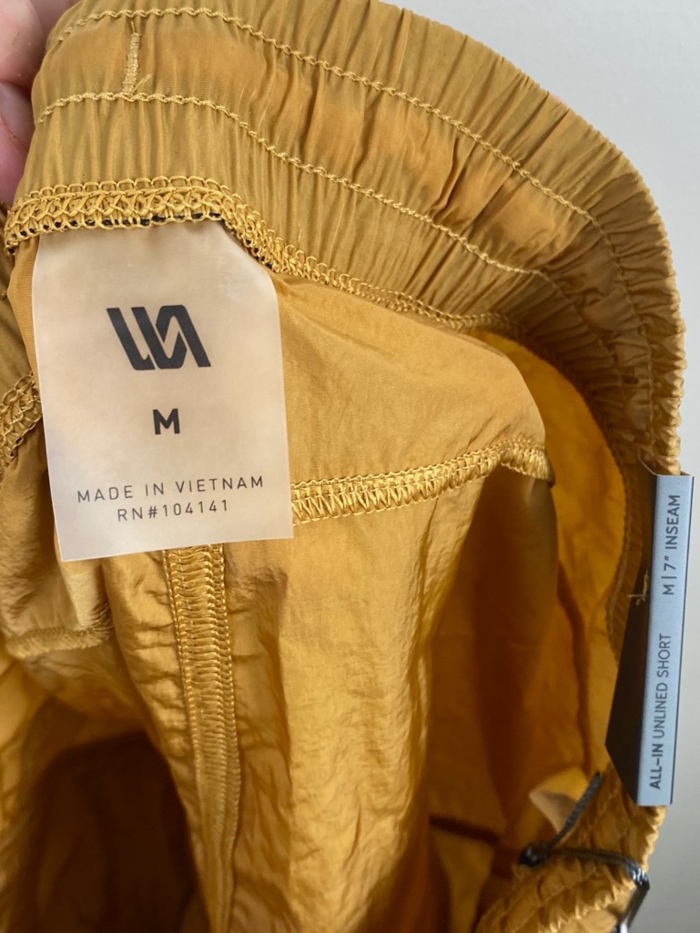 NWT VRST Men's All In Unlined 7" Inseam Athletic‎ Shorts Medium - Picture 4 of 5